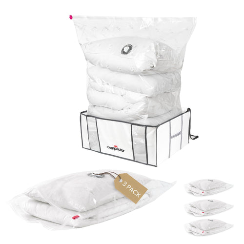 XXL Vacuum Storage System — Store 4X More With This Combo