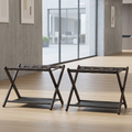 Folding Luggage Rack 2- Pack — Hotel Room Organization at Home