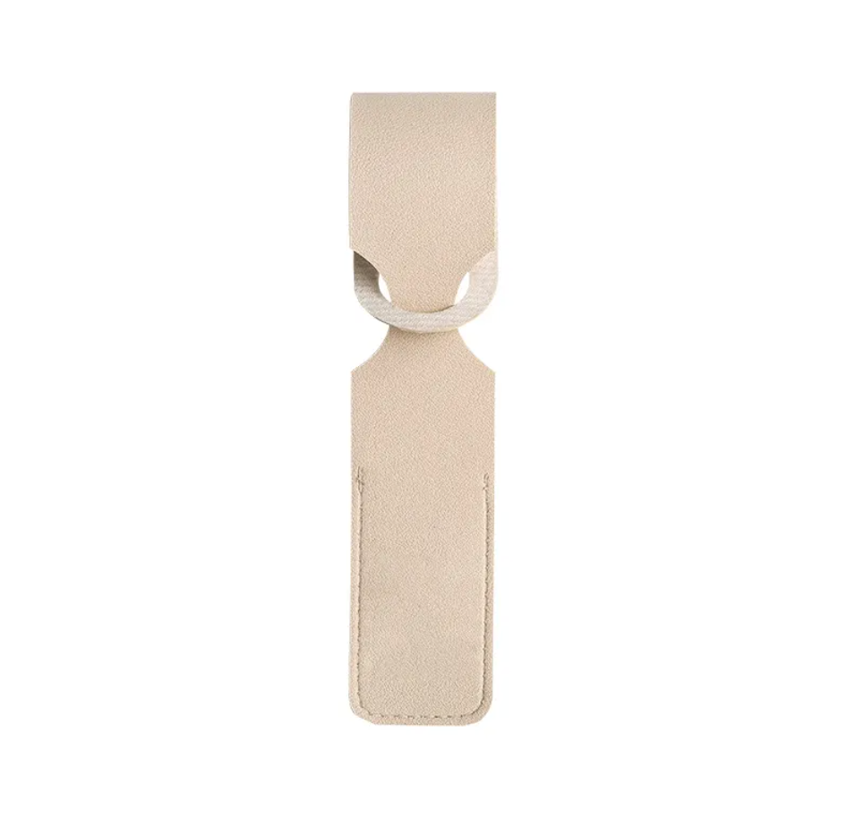 Leather Luggage Tag — Premium Business Travel Essential